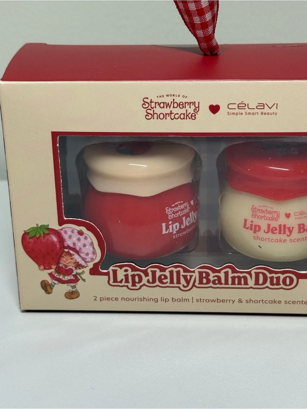 Strawberry Shortcake X Celavi Jelly Balm Duo Set Scented